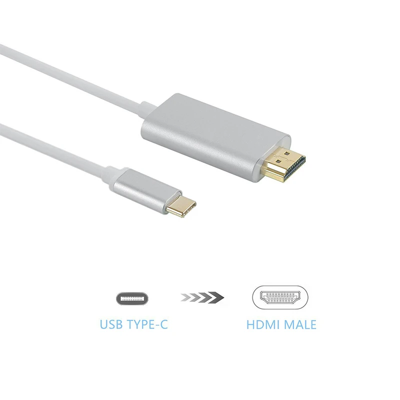 Кабель-удлинитель USB Type-C 3 1-HDMI 1 8 м 4K x 2K |
