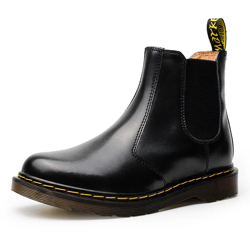 

Chelsea Boots Couple Leather Short Boots Men's And Women's Casual Leather Boots Starry Sequined Boots Men's Boots Women's Boots
