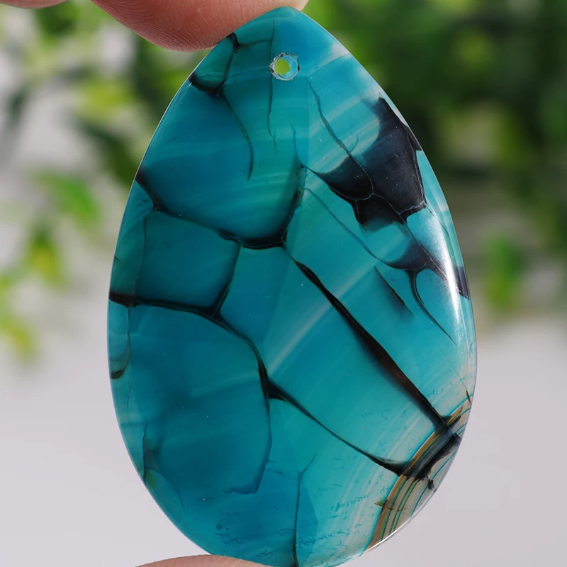 Амулеты Агаты &quotвены дракона&quot многогранная форма кулон каменная бусина для