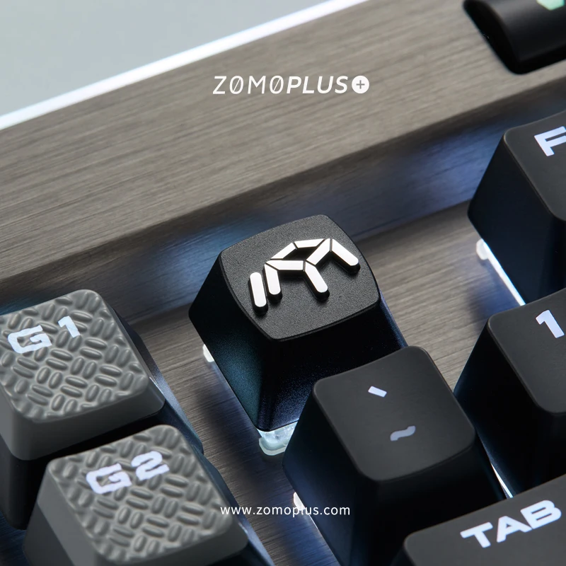 Zomo логотип Artisan Keycap с ЧПУ анодированный алюминий совместимый переключатель Cherry MX