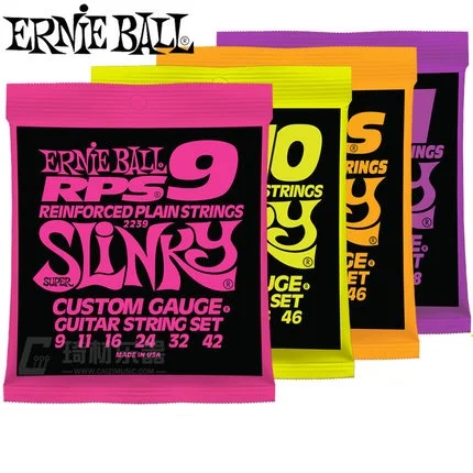

Ernie Ball Slinky RPS Nickel Wound Electric Guitar Strings 1 Set of String 2239 2240 2241 2242