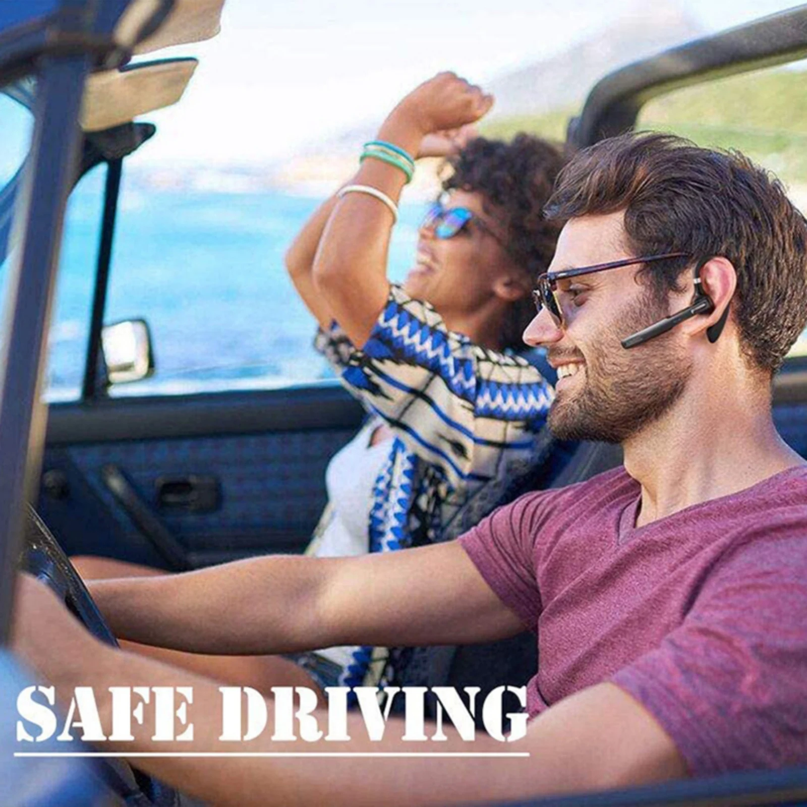 YYK-525 гарнитура Handsfree Business наушники с одним ушным крючком Bluetooth-совместимы 5.0