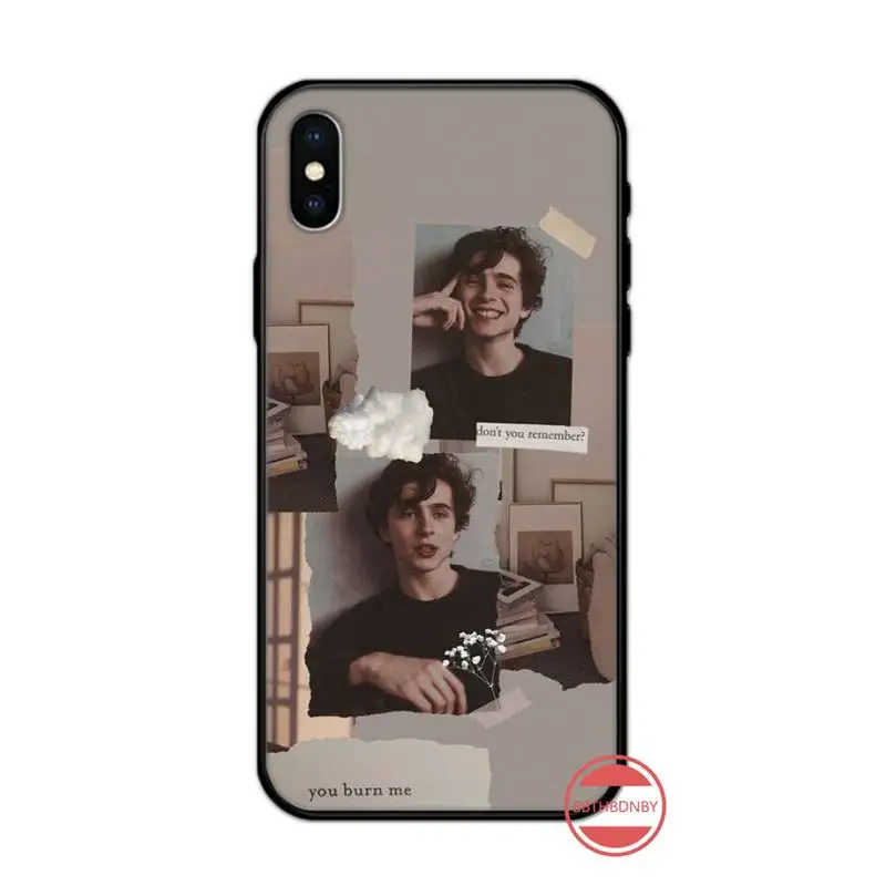 

Timothee Chalamet Aesthetic Phone Case for iPhone 11 12 pro XS MAX 8 7 6 6S Plus X 5S SE 2020 XR