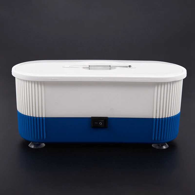 Мини очиститель для ногтей сверлильные очки ювелирные изделия Sonic Cleaner