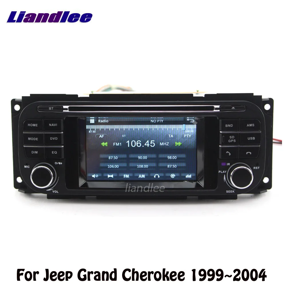 Автомагнитола 2DIN для Jeep Grand Cherokee 1999 2004 автомагнитола Wince GPS карты навигационный