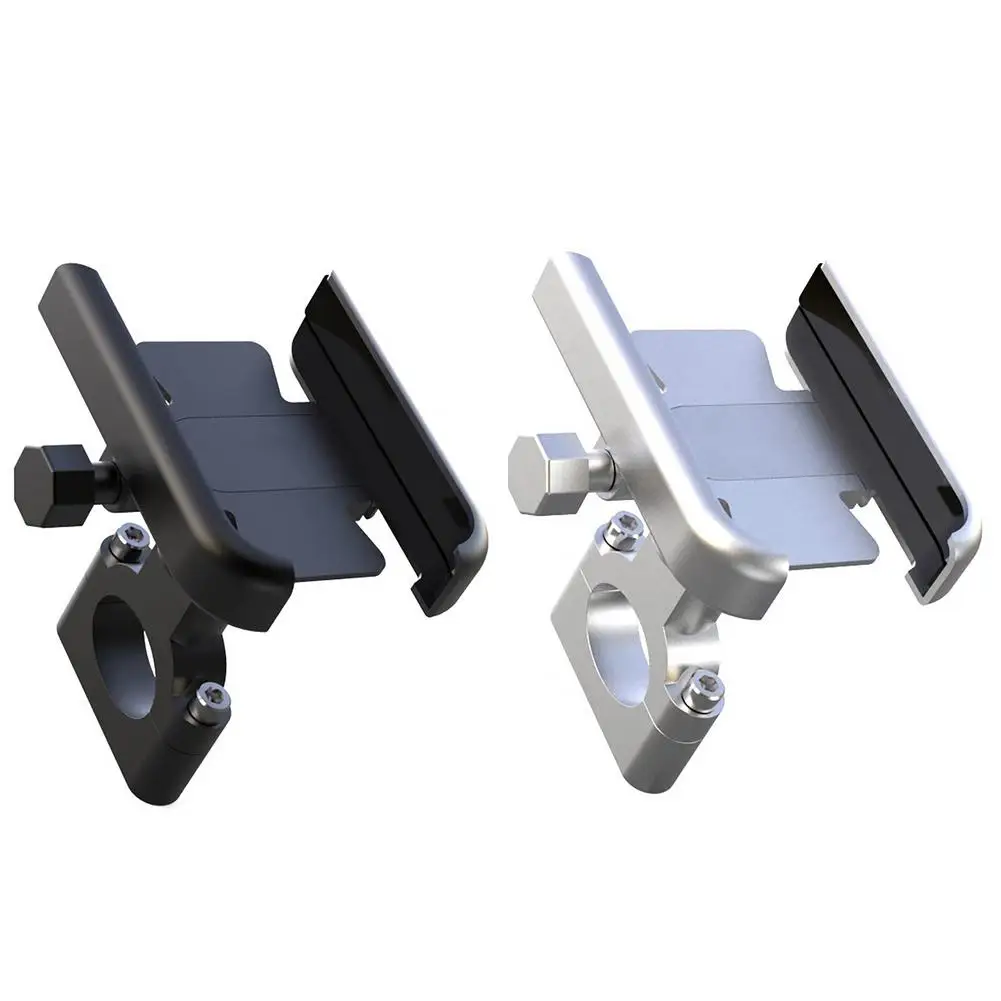 

Универсальный держатель для телефона из алюминиевого сплава, на руль мотоцикла с ЧПУ, нескользящий, с поворотом на 360 градусов