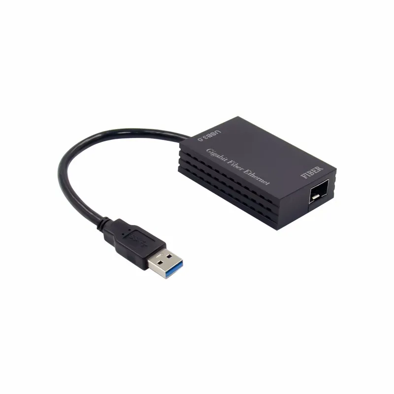 

USB3.0 To Gigabit SFP Fiber Ethernet Adapter 1000Mbps Realtek RTL8153 Chipset
