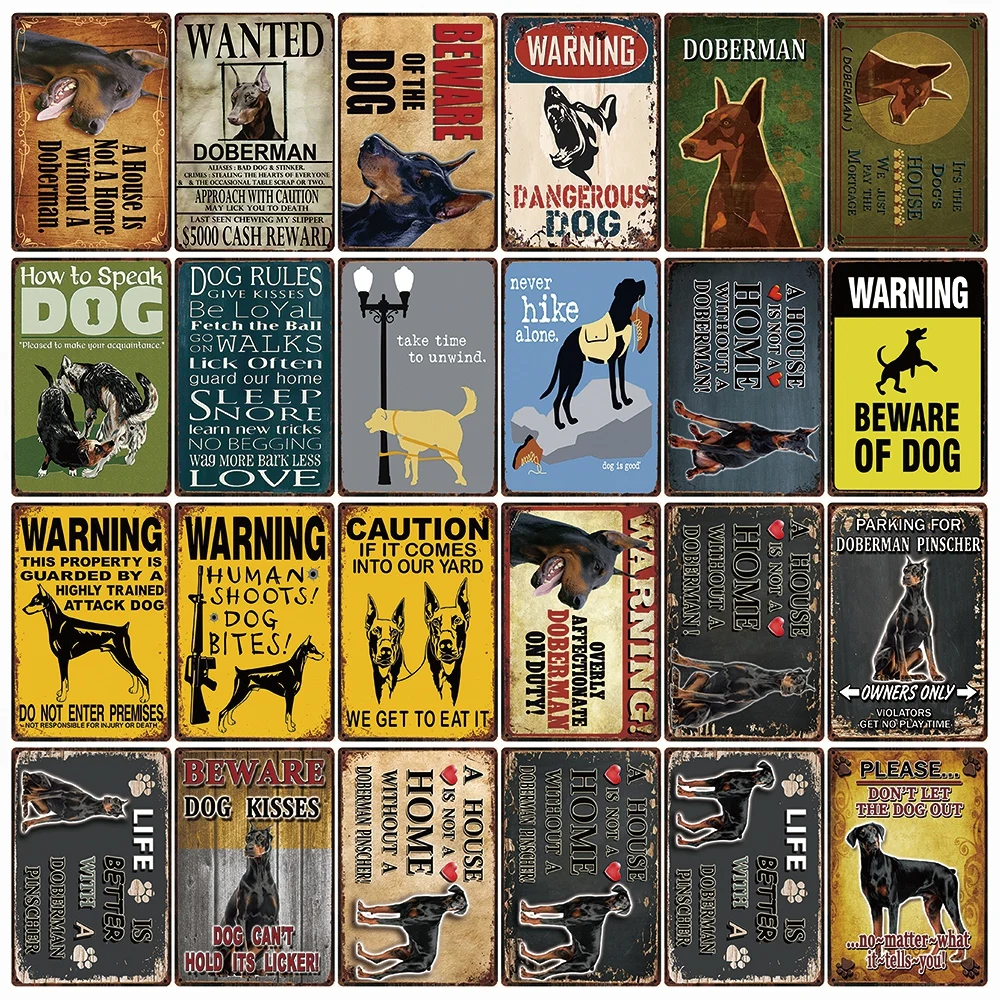 [Kelly66] домашних животных Предупреждение собака правило жизнь лучше с Доберман