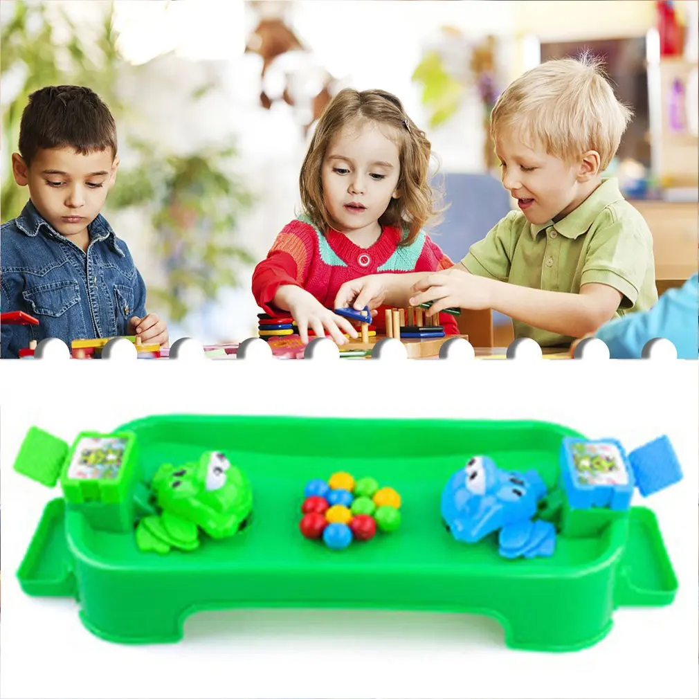 

Hungry Frog Eating Beans Children Board Strategy Games Toy Family Competitive Interactive Stress Relief Toy Interesting Games