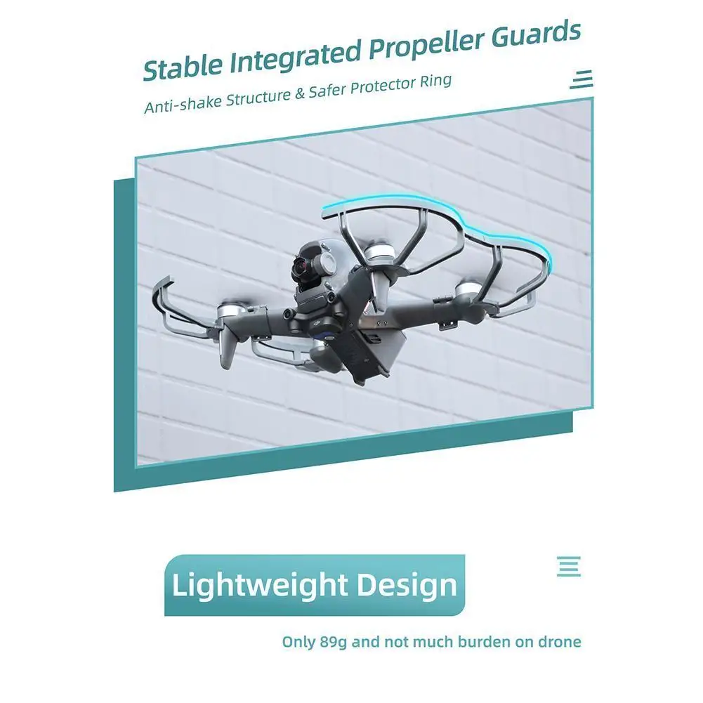 

Anti-Shaking Anti-Collision Prop Scratch-proof Guards For DJI Cover Propeller Guards Propeller Loop Ring FPV Protective Dro F3M6