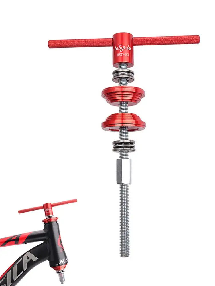 

225MM Bicycle Double Side Plane Thrust Bearing MTB Road Bike Headset / Bottom Bracket BB Install Aluminum Alloy Press-In Tool