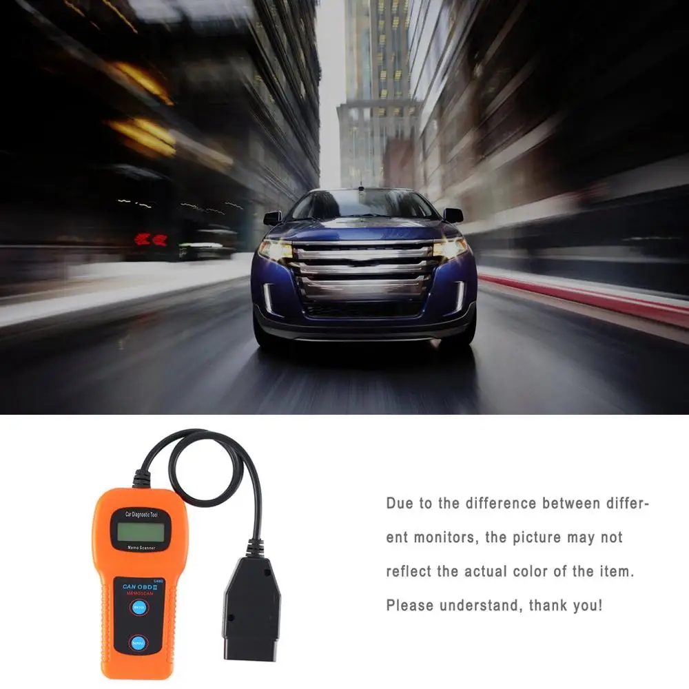 Новый инструмент для считывания U480 OBD2 OBDII EOBD контрольный двигатель CAN-BUS
