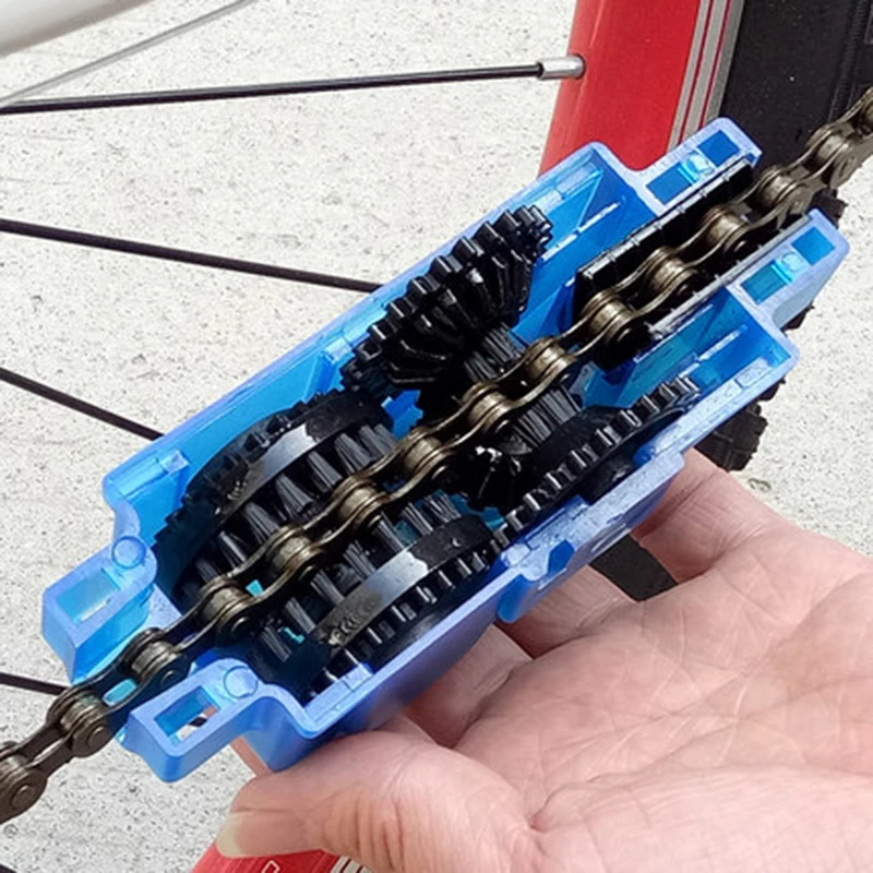 MTB Горный очиститель цепи для велосипеда портативный дорожный велосипед моющее