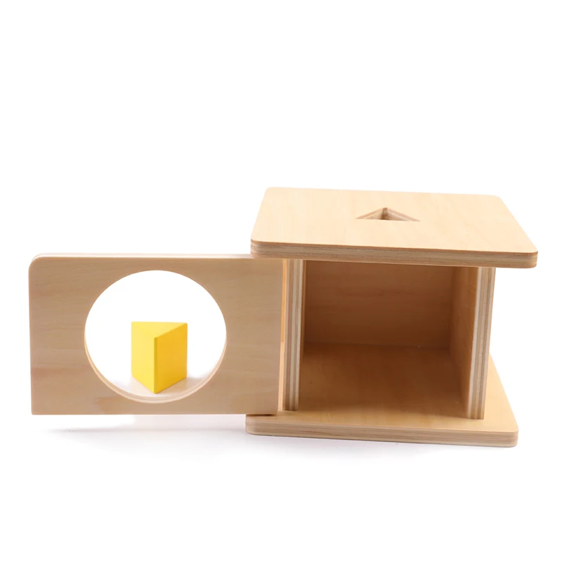

infant Wooden Toys Montessori Imbucare Boxes Early Learning Educational Toy for children