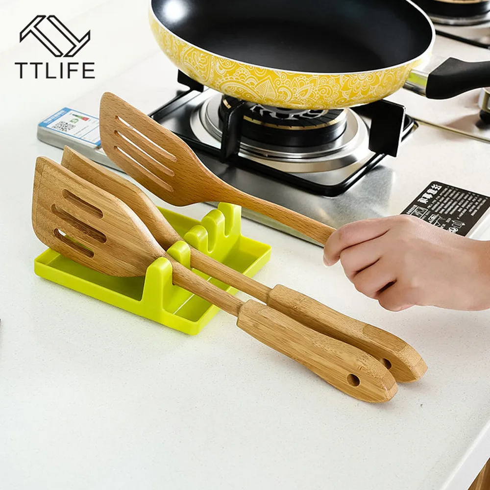 Лопатка ковш полка подставка для ложки держатель крышки кастрюли стойка крышка