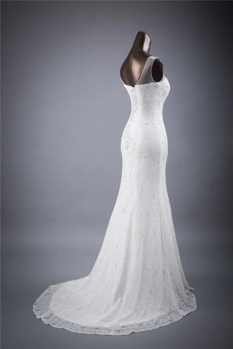 На заказ красивые кружевные свадебные платья русалки с цветами vestidos de noiva robe de mariage бальное платье свадебное платье