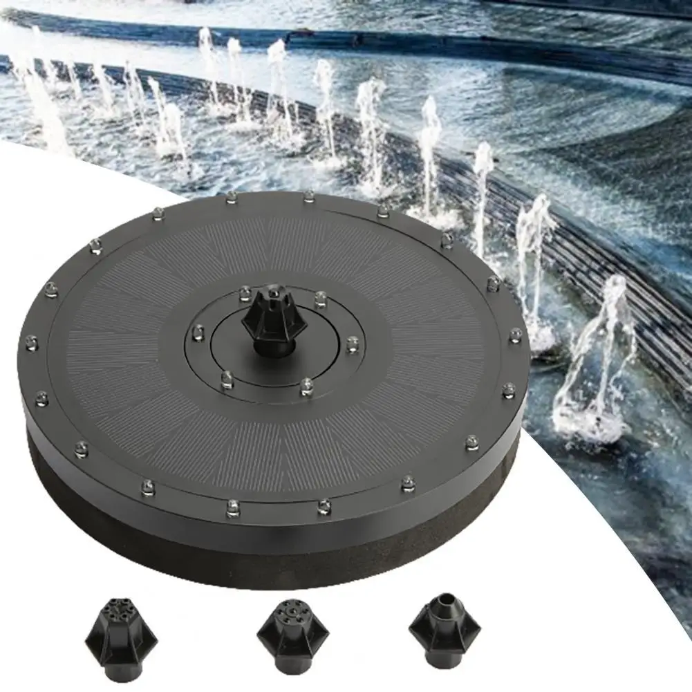 

Solar Fountain Energy-saving Eco-friendly ABS Bird Bath Water Fountain for Garden Household Merchandises Garden Supplies