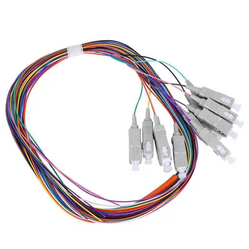 Волоконный кабель Pigtail многомодовый носитель класса 12 ядер SC/UPC 62 5/125 с ПВХ