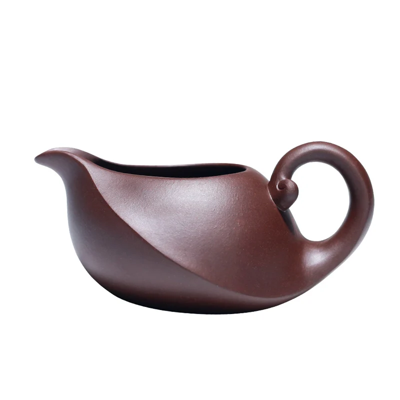 

Fair Cup 250ml Yixing Purple Clay Handle Cups Tea Mug Chinese Kung Fu Tea Set Accessories Teaware Container Drinkware Zisha Cups