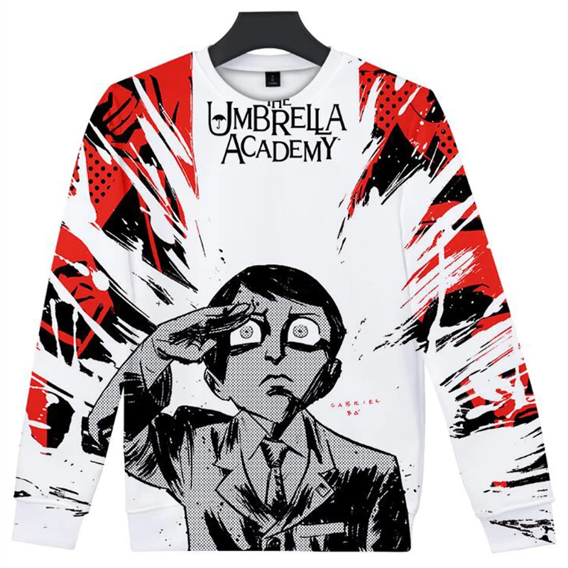 

The Umbrella Academy 3D Print Oversized Hoodie Women Men Long Sleeve Pullover Kpop Hip Hop Crewneck Sweatshirt Streetwear Tops