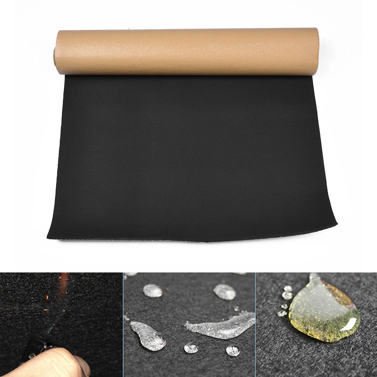 

50*100cm 5mm Car Sound Proofing Deadening Car Truck Anti-noise Sound Insulation Rubber Hose Foam Heat Closed Cell Foam