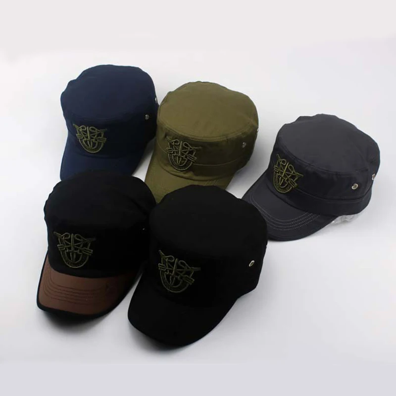 Новинка мужская темно-синяя шапка высокое качество армейский зеленый Snapback кепки