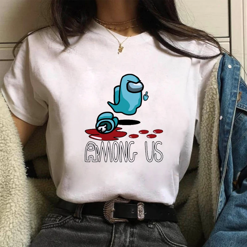 

Kawaii Summer Casual Short Sleeve Tshirt Funny Cartoon T Shirt Girls Cute Anime T-shirt Streetwear Tops Tee