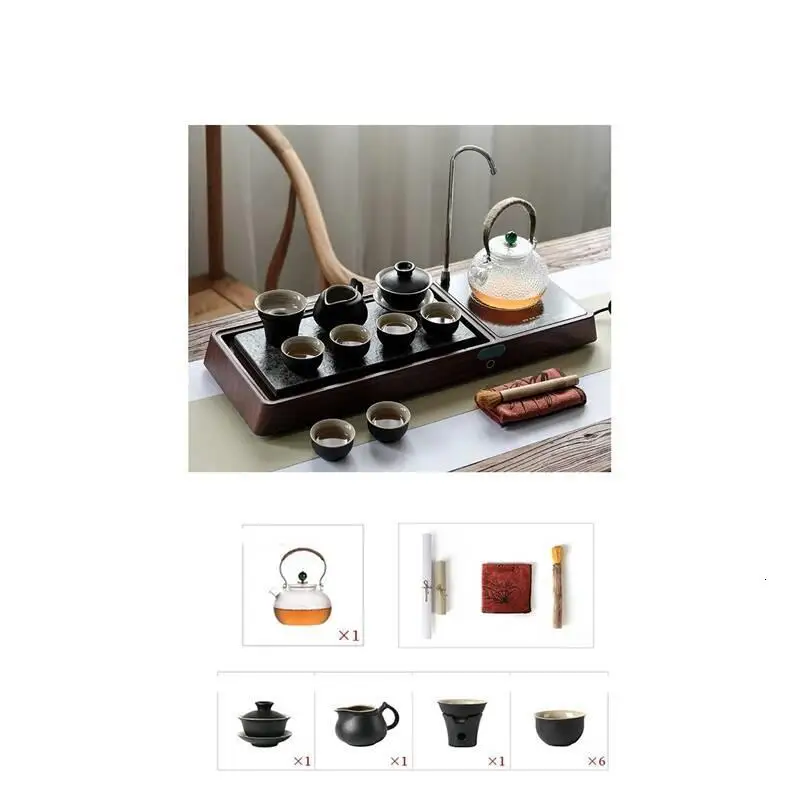 Аксессуары чайный набор Mutfak Kung Fu Keukenhulpjes горшок с Infuser Kuchnia Gongfu винтажный