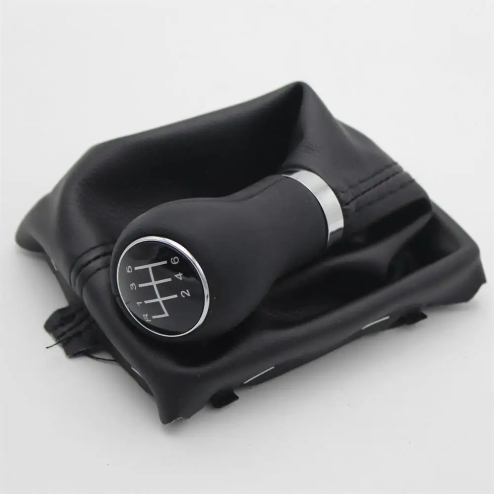 Для Audi A6 C6 (2004-2012) A4 S4 B8 8K A5 8T 8F Q5 8R 2007-2015 Автомобиль 6 скоростей искусственная кожа