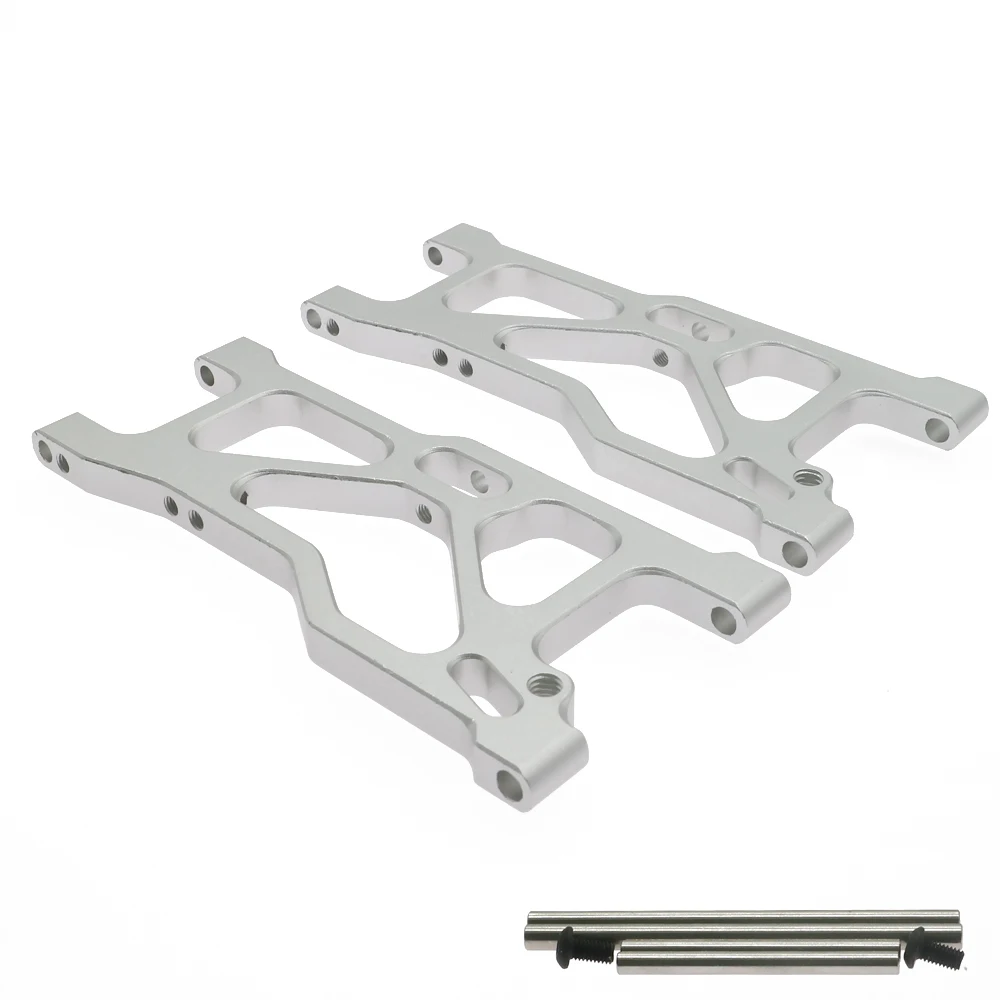 

Alloy aluminum 2pcs machined front lower suspension arm a-arms for rc hobby model car 1-10 VRX Octane VETTA Karoo upgrade parts