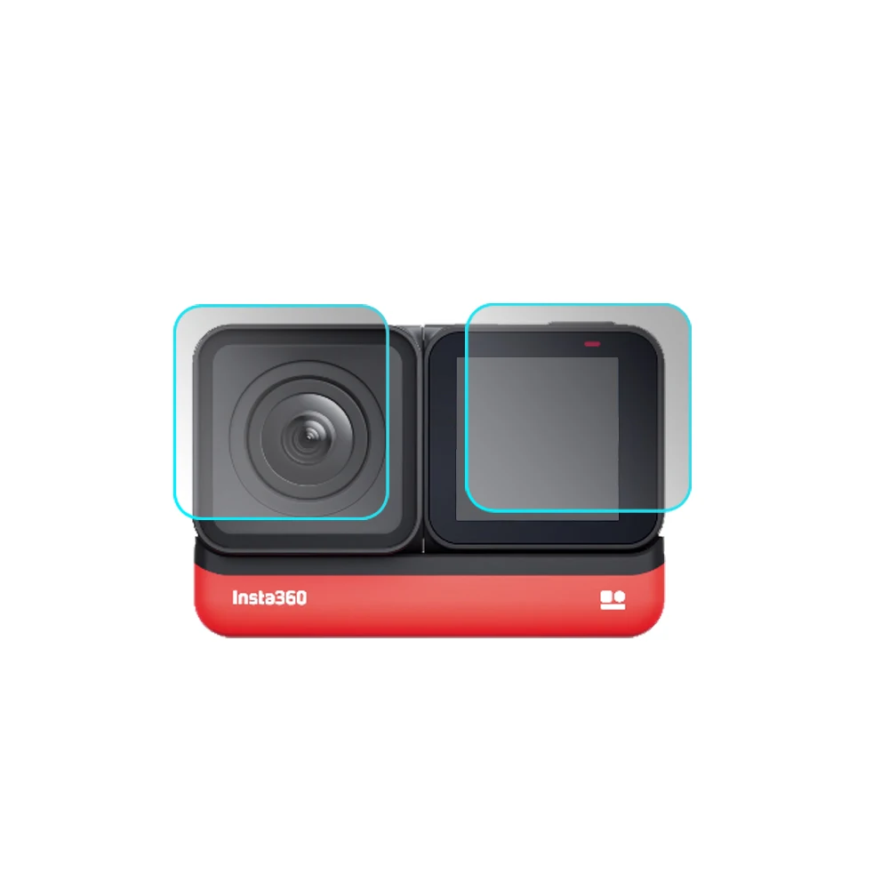 Закаленное Стекло 4K объектив Защитная экранная пленка Экран Крышка для Insta360 один