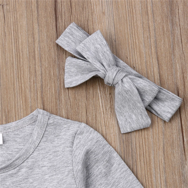 0-18M Newborn Kid Baby Girl Clothes Long Sleeve Back Bowknot Bow Tie Romper Elegant Cute lovely Jumpsuit Autumn Cotton Outfit