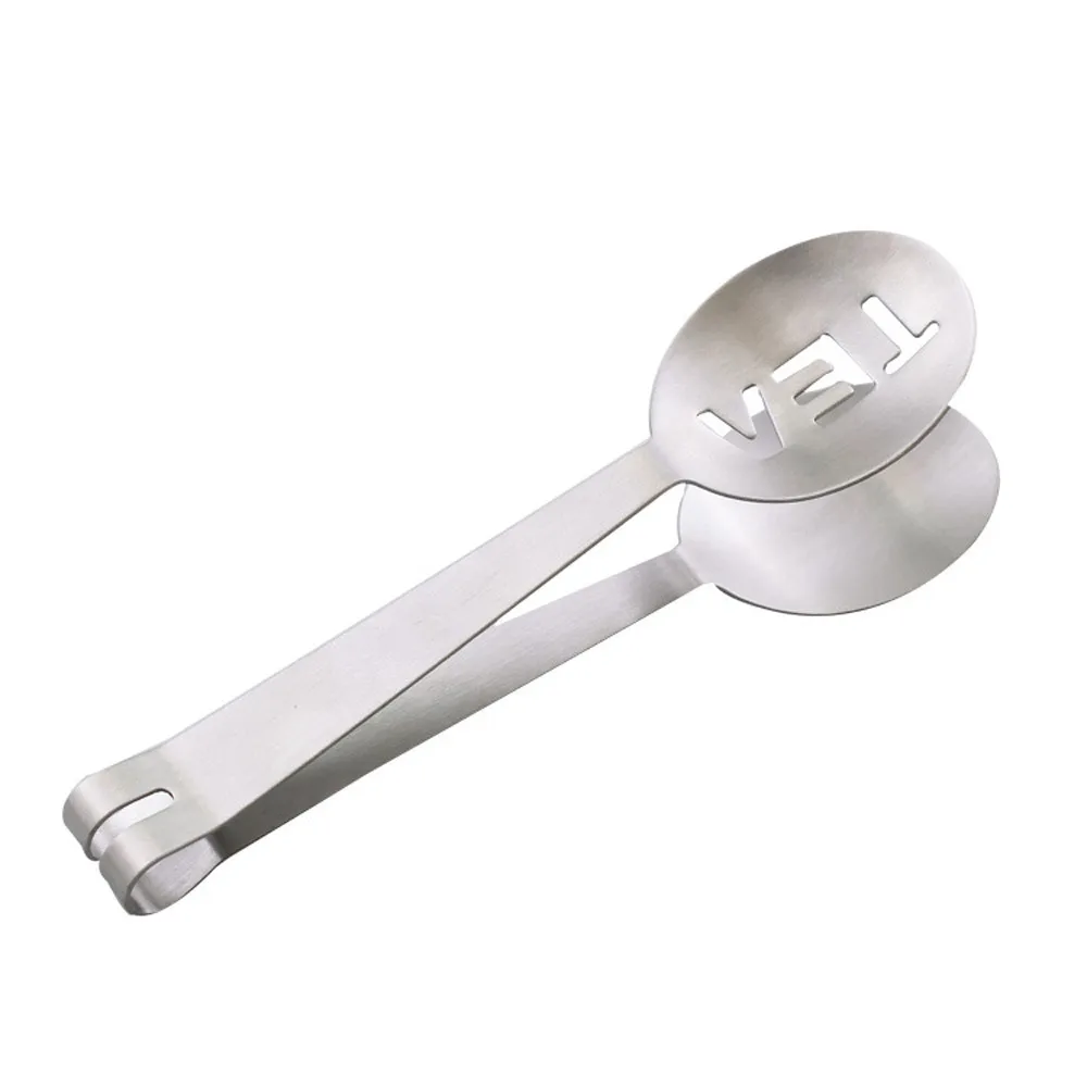 

HOT Resistant Teabag Quality Food Set Clip Stainless Steel Tea Bag Tong Squeezer Strainer Grip Mini Spoon Tea Bag Clip Tea Tools
