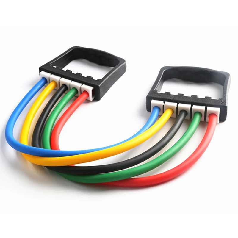 

Fitness Elastic Rope Color Latex Tube Pull Yoga Movement Resistance Band Chest Expansion Durable Pull Device