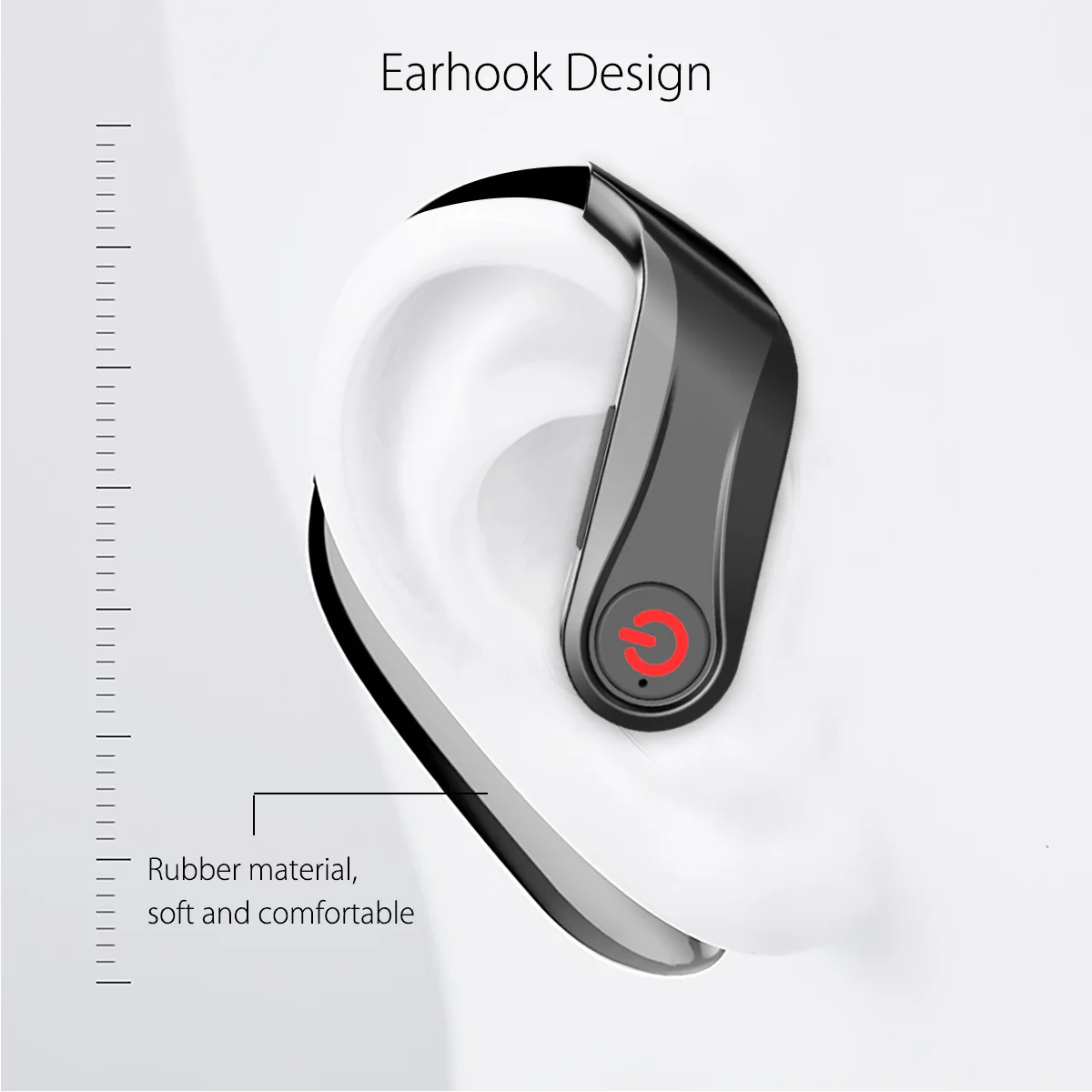 Q62 power HQB беспроводные V5.0 bluetooth наушники стерео гарнитура с ушным крючком спортивная Гарнитура с светодиодный цифровой дисплей зарядная коробка
