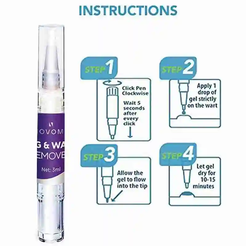 

Genital Wart Treatment Papillomas Removal Of Warts Anti Moles From Skin Liquid Remover Removing Verruca Remedy Tags Against W7R5