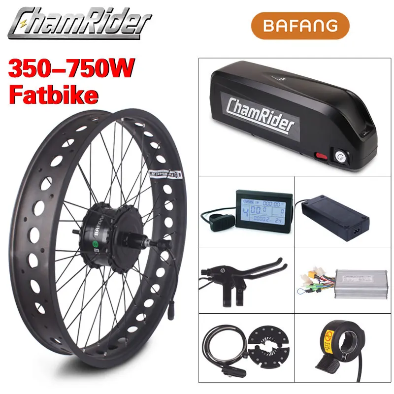 Bafang снег электрический велосипед комплект 48V 750W с крупными покрышками для езды по