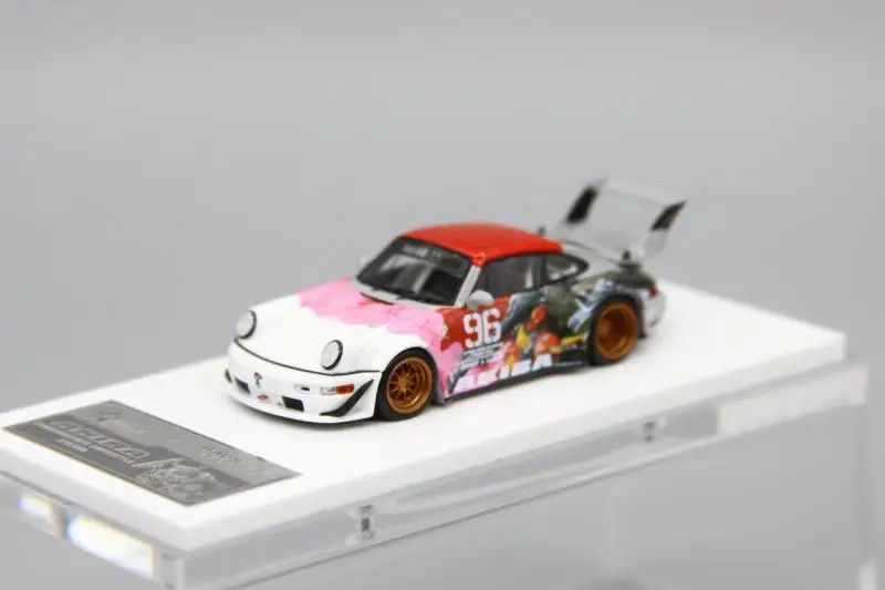 Модель автомобиля Fuelme 1:64 RWB 964 Akiba #96 из смолы | Игрушки и хобби