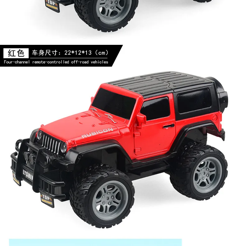 1:18 Масштаб RC автомобиль 4WD дистанционное управление игрушки радио автомобиль грузовик электрический внедорожник джип внедорожные игрушечные модели автомобилей для детей Подарки