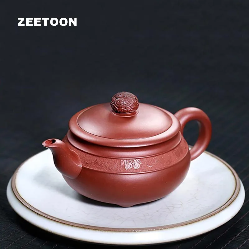 320 мл оригинальные исинские сырые руды фиолетовые глиняные горшки ручной работы