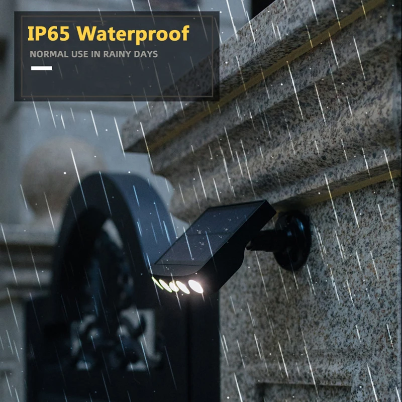 

4 LED Solar Light Outdoor Solar Lamp PIR Motion Sensor Wall Light Waterproof Solar Powered Sunlight Garden Decoration Smart Home