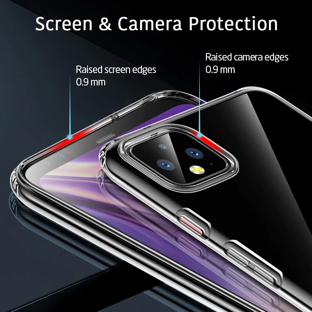 ESR Прозрачный чехол для Google Pixel 3 3a 4 XL прозрачный мягкий ТПУ ультра легкий бампер чехол для Google Pixel 3XL 3a XL 4XL