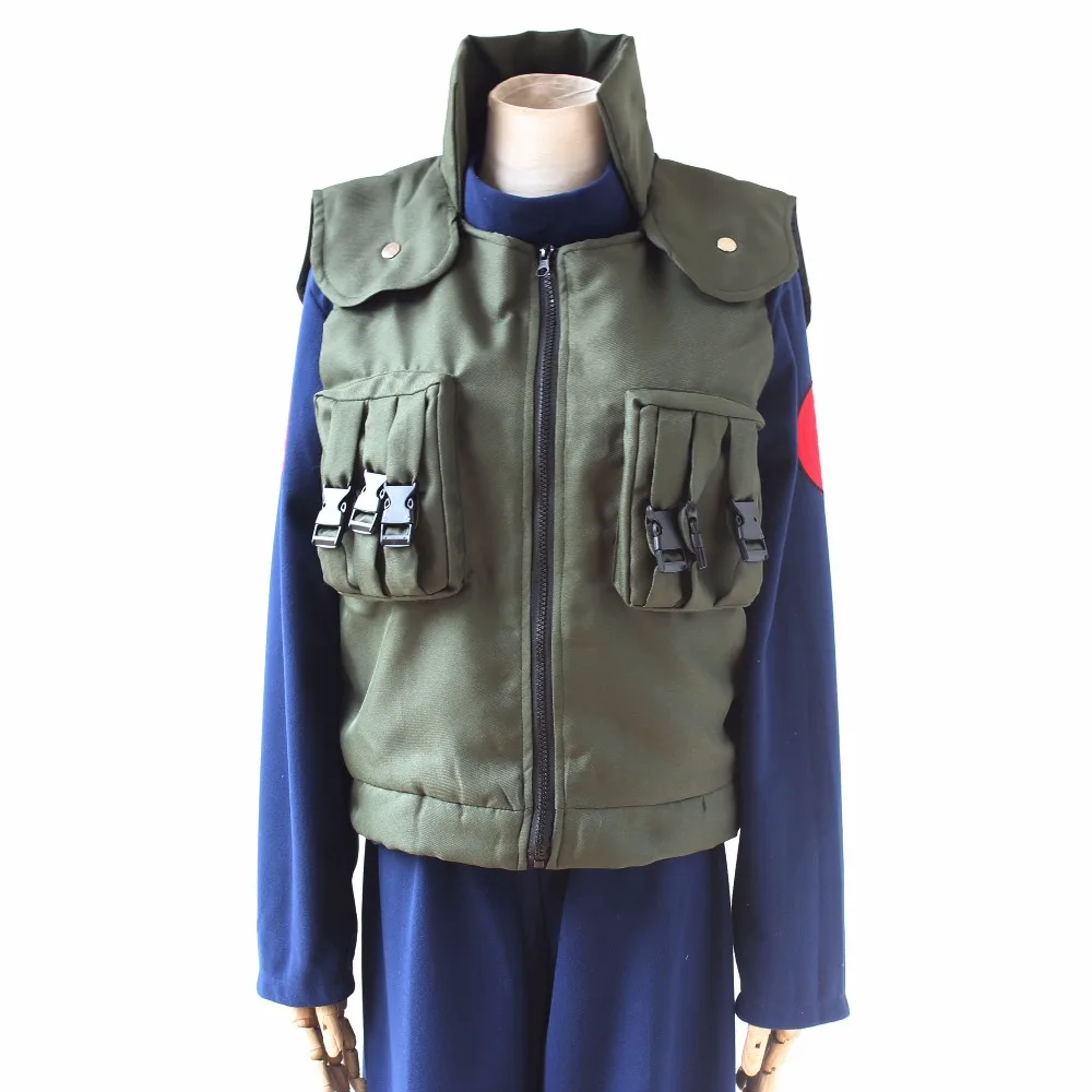 Аниме косплей костюмы Какаси Хатаке Косплей Костюм ниндзя Униформа Хэллоуин