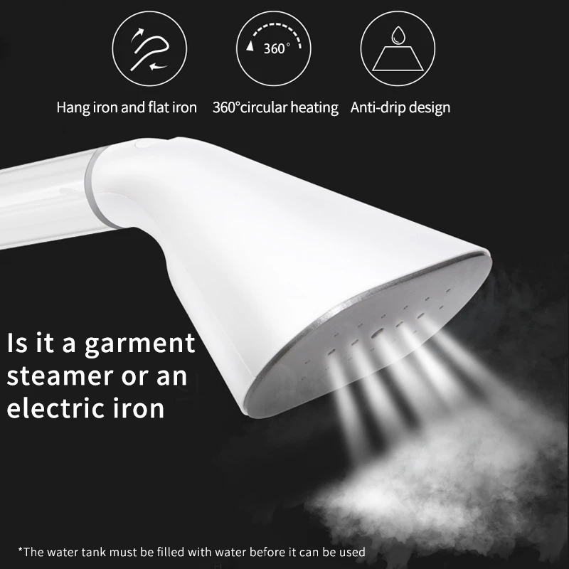 

Rosou Handheld Garment Ironing Machine Household Steam Iron Garment Ironing Small Ironing Machine Portable Iron Vertical Ironing