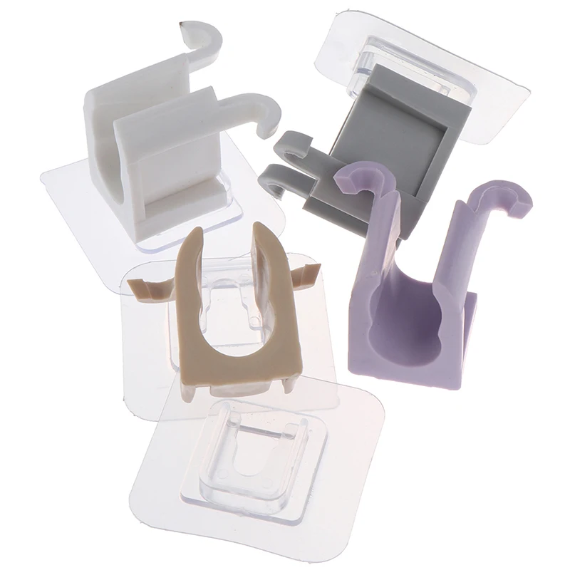 

Bathroom Attachable Shower Head Holder Punch-free Fixed Base Shower Bracket Movable Bracket Shower Seat Chuck Holder With Hook