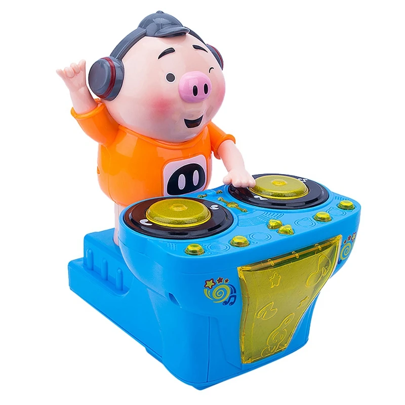 

Музыкальные электрические свиньи, игрушки для диджея, свиньи, которые могут танцевать и петь для малышей, музыкальные игрушки для малышей, п...
