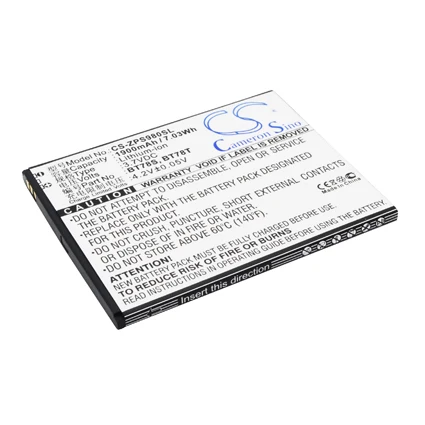 

CS 1900mAh / 7.03Wh battery for ZOPO 9515, C2, C2A, C3, ZP980, ZP980+ BT78S, BT78T