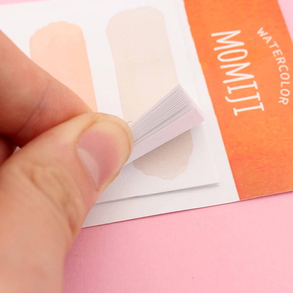 Милый акварель Сакура дневник блокнот для заметок Стикеры (ы)/уп Kawaii наклейка