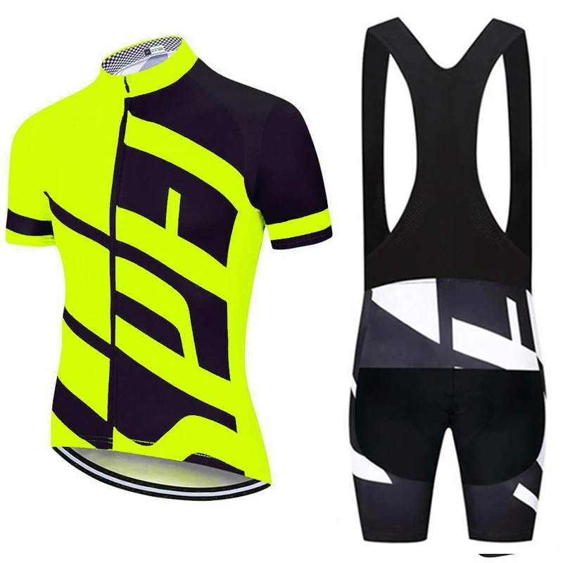 

Профессиональная команда 2021, гоночная форма, Велоспорт, Джерси, комплект, Мужской нагрудник, шорты, рукав, велосипед, Летний дышащий костюм д...