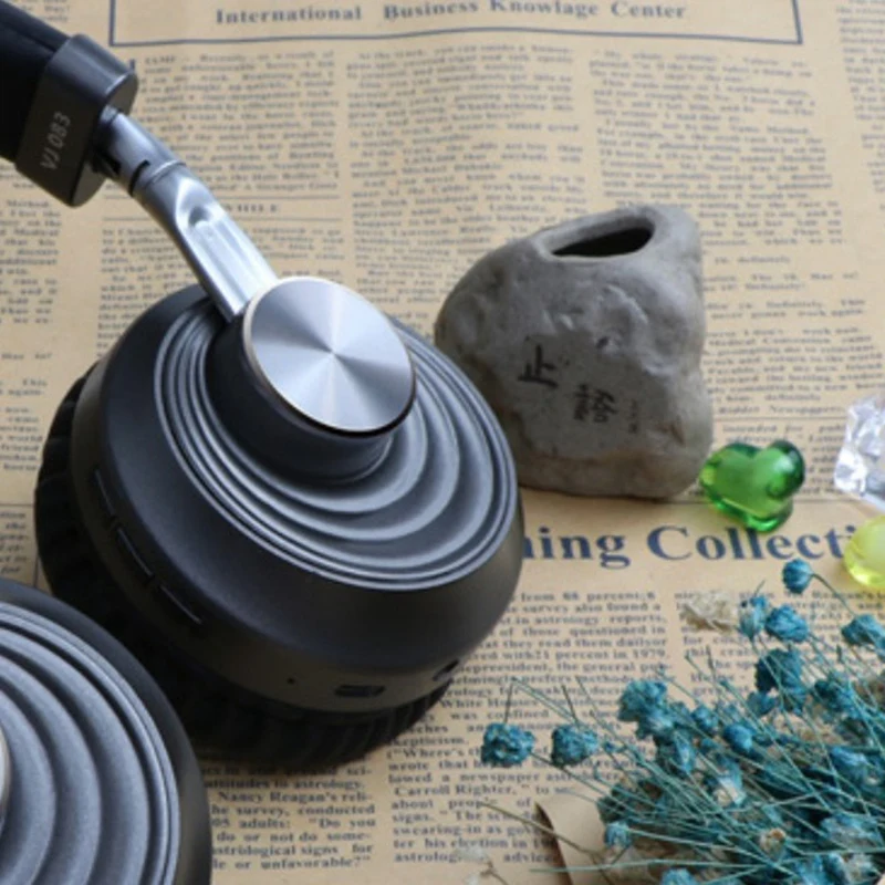 

Vj083 Folding Wireless Headset Headset Headset Bluetooth Music Sports Card Universal Wireless Headset